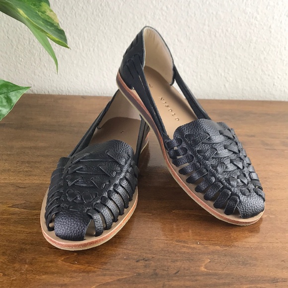 NWT Nisolo Black Women’s Huarache Sandals - Picture 2 of 7